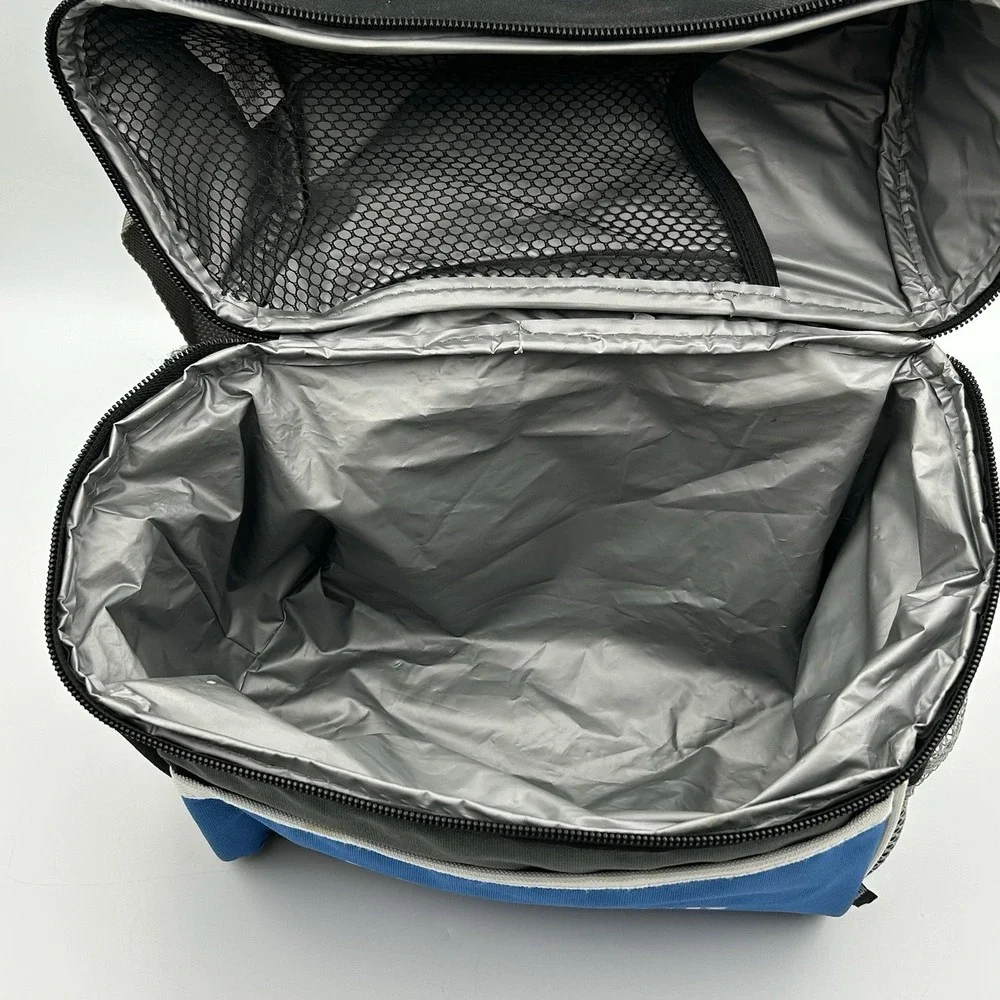Koosie Samsung Insulated Blue Cooler Lunch Bag, Zip Shoulder Strap 10